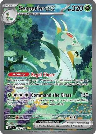 Serperior ex - 164/086 [SV: Black Bolt] Holofoil
