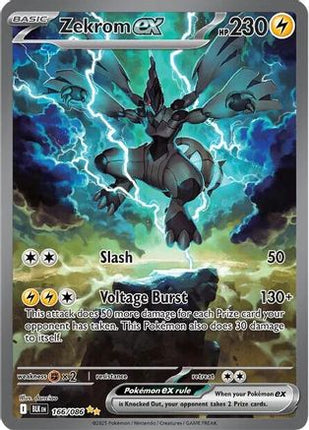 Zekrom ex - 166/086 [SV: Black Bolt] Holofoil