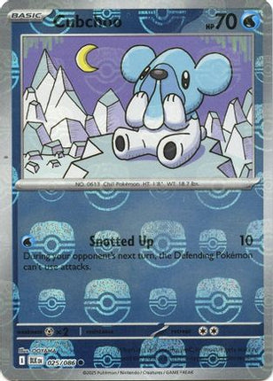 Cubchoo (Master Ball Pattern) - 25/086 [SV: Black Bolt] Holofoil