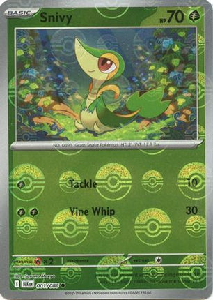 Snivy (Poke Ball Pattern) - 1/086 [SV: Black Bolt] Holofoil