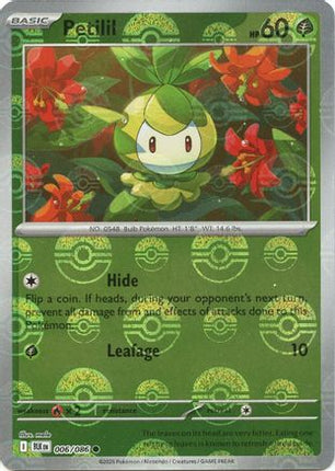 Petilil (Poke Ball Pattern) - 6/086 [SV: Black Bolt] Holofoil