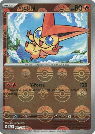Victini (Poke Ball Pattern) - 12/086 [SV: Black Bolt] Holofoil
