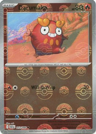 Darumaka (Poke Ball Pattern) - 13/086 [SV: Black Bolt] Holofoil