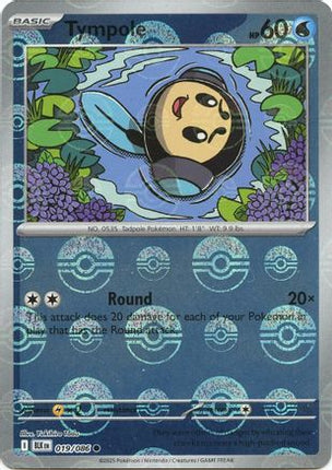Tympole (Poke Ball Pattern) - 19/086 [SV: Black Bolt] Holofoil