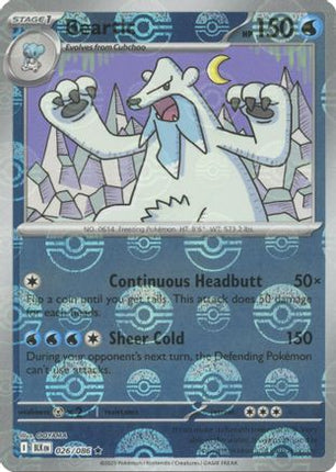 Beartic (Poke Ball Pattern) - 26/086 [SV: Black Bolt] Holofoil