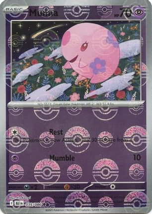 Munna (Poke Ball Pattern) - 35/086 [SV: Black Bolt] Holofoil