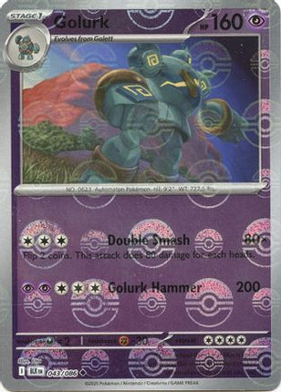 Golurk (Poke Ball Pattern) - 43/086 [SV: Black Bolt] Holofoil