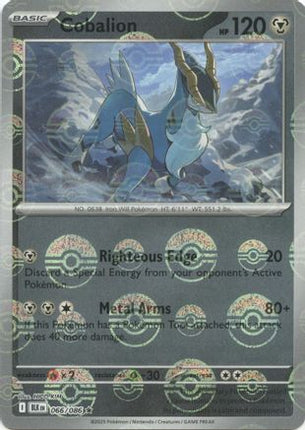 Cobalion (Poke Ball Pattern) - 66/086 [SV: Black Bolt] Holofoil