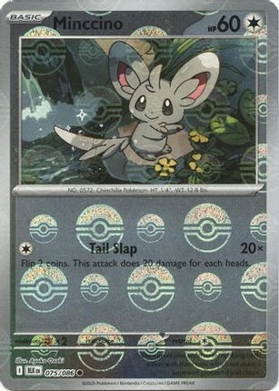 Minccino (Poke Ball Pattern) - 75/086 [SV: Black Bolt] Holofoil