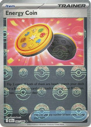 Energy Coin (Poke Ball Pattern) - 79/null [SV: Black Bolt] Holofoil