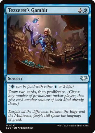 Tezzeret's Gambit [Commander: Edge of Eternities]