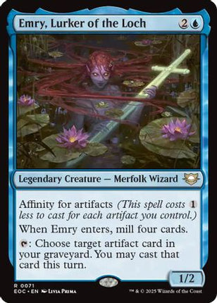 Emry, Lurker of the Loch [Commander: Edge of Eternities]