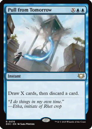 Pull from Tomorrow [Commander: Edge of Eternities]