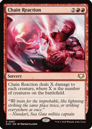 Chain Reaction [Commander: Edge of Eternities]