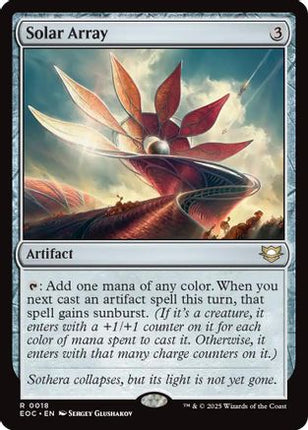 Solar Array [Commander: Edge of Eternities]