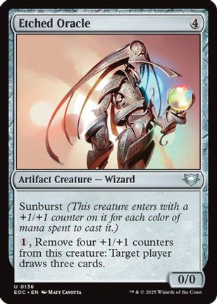 Etched Oracle [Commander: Edge of Eternities]