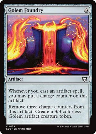 Golem Foundry [Commander: Edge of Eternities]