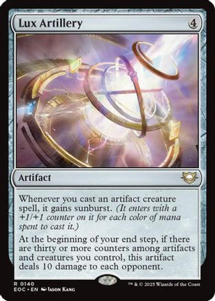 Lux Artillery [Commander: Edge of Eternities]