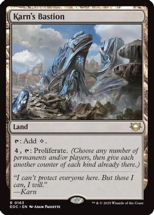 Karn's Bastion [Commander: Edge of Eternities]