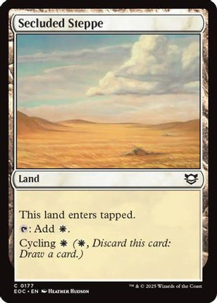Secluded Steppe [Commander: Edge of Eternities]