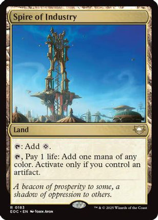 Spire of Industry [Commander: Edge of Eternities]