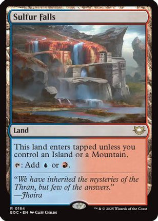 Sulfur Falls [Commander: Edge of Eternities]