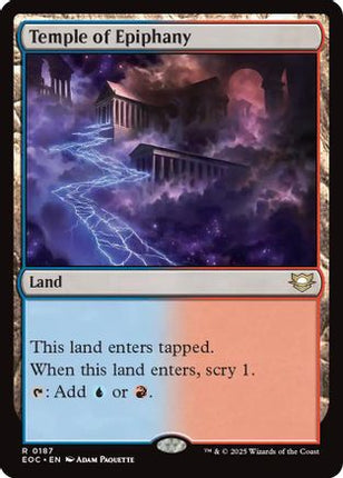Temple of Epiphany [Commander: Edge of Eternities]
