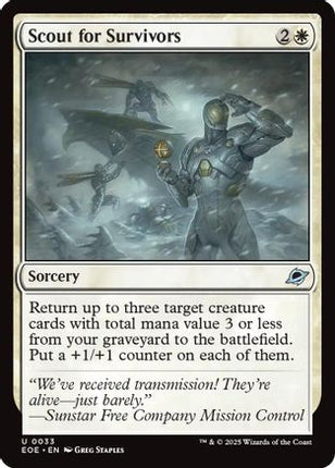 Scout for Survivors [Edge of Eternities] Foil