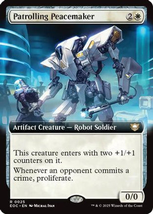 Patrolling Peacemaker (Extended Art) [Commander: Edge of Eternities]