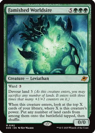 Famished Worldsire [Edge of Eternities] Foil