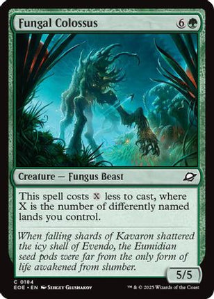 Fungal Colossus [Edge of Eternities] Foil