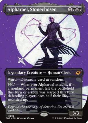 Alpharael, Stonechosen (Borderless) [Edge of Eternities] Foil