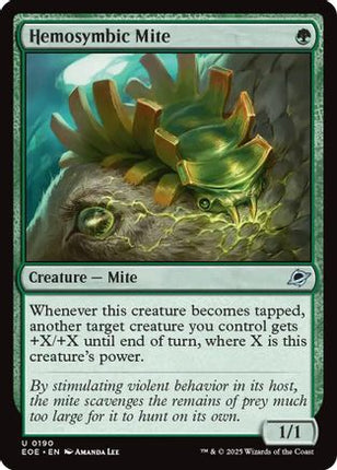 Hemosymbic Mite [Edge of Eternities] Foil
