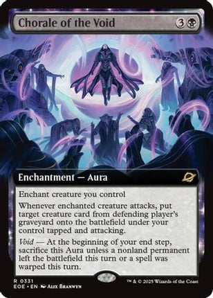 Chorale of the Void (Extended Art) [Edge of Eternities] Foil