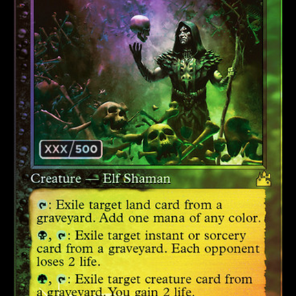 Deathrite Shaman (Retro) [Ravnica Remastered] Serialized Foil