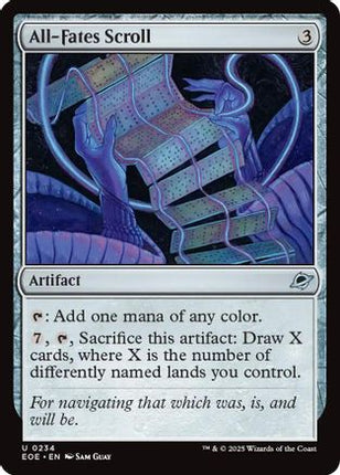 All-Fates Scroll [Edge of Eternities] Foil
