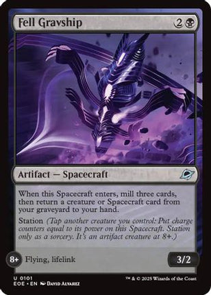 Fell Gravship [Edge of Eternities] Foil