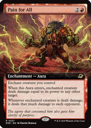 Pain for All (Extended Art) [Edge of Eternities] Foil