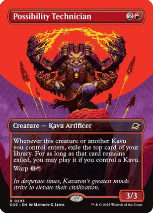 Possibility Technician (Borderless) [Edge of Eternities] Foil