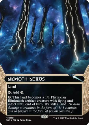 Inkmoth Nexus (0110) (Borderless) (Galaxy Foil) [Edge of Eternities: Stellar Sights] Foil
