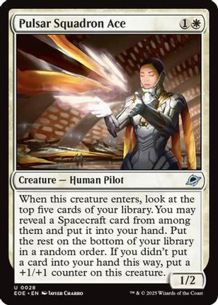 Pulsar Squadron Ace [Edge of Eternities] Foil