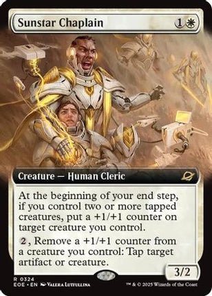 Sunstar Chaplain (Extended Art) [Edge of Eternities] Foil