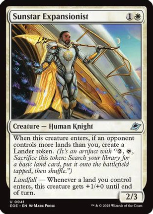 Sunstar Expansionist [Edge of Eternities] Foil