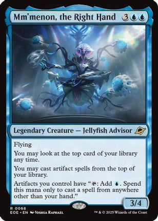 Mm'menon, the Right Hand [Edge of Eternities] Foil