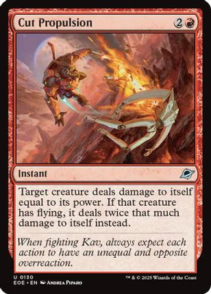 Cut Propulsion [Edge of Eternities] Foil