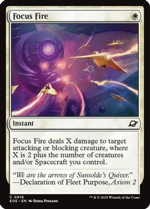 Focus Fire [Edge of Eternities] Foil
