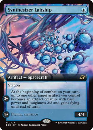 Synthesizer Labship (Extended Art) [Edge of Eternities] Foil