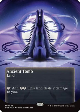 Ancient Tomb (0046) (Borderless) [Edge of Eternities: Stellar Sights] Foil