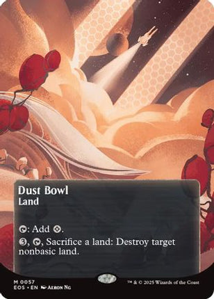 Dust Bowl (0057) (Borderless) [Edge of Eternities: Stellar Sights] Foil