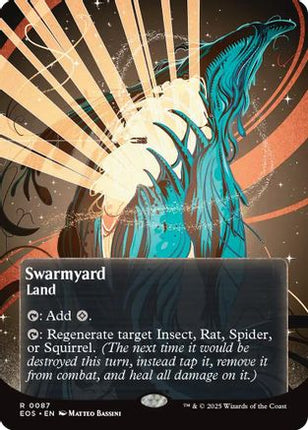 Swarmyard (0087) (Borderless) [Edge of Eternities: Stellar Sights] Foil